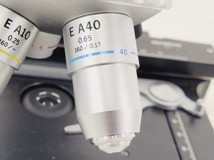 Thumbnail image of Olympus CHT CH-2 Compound Microscope W/ 0.10/0.25/0.65 Objectives