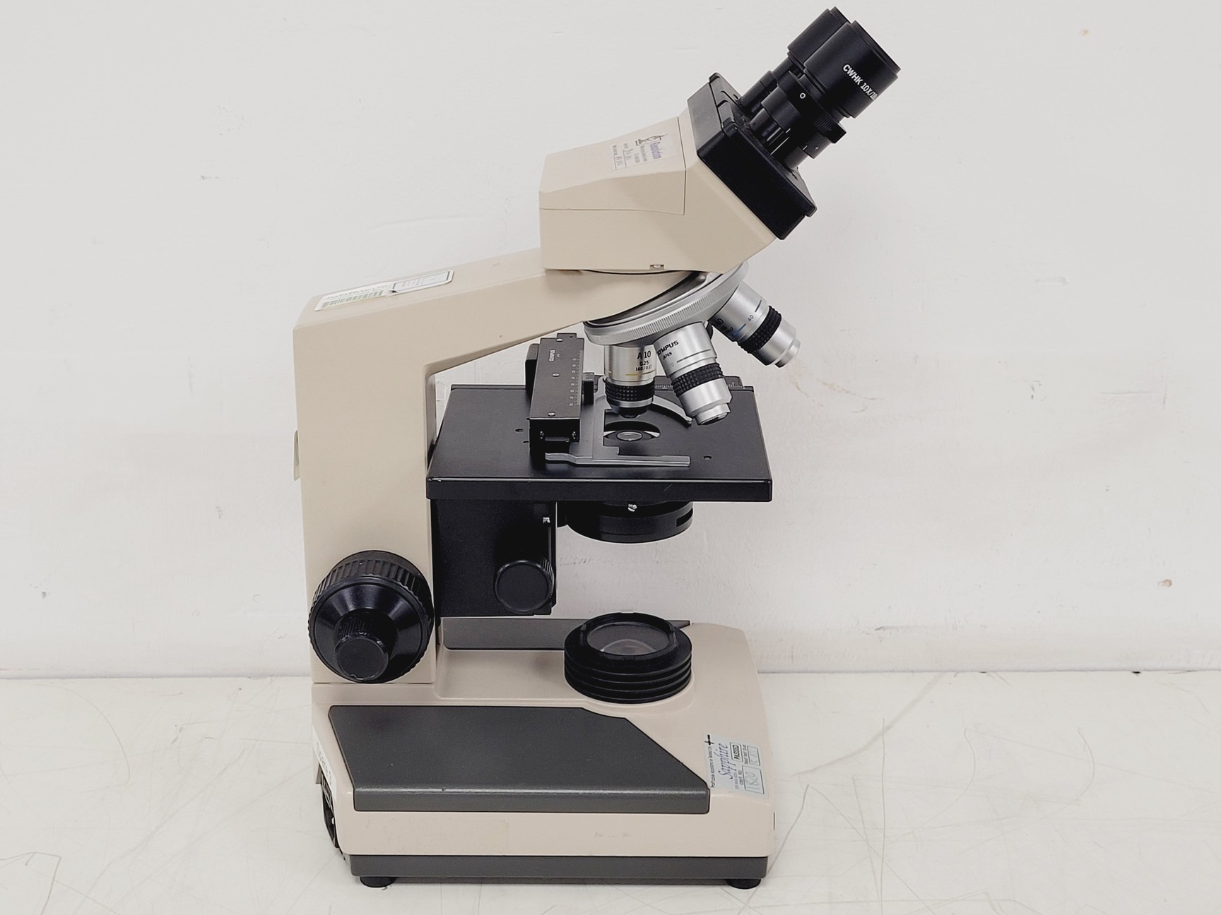 Image of Olympus CHT CH-2 Compound Microscope W/ 0.10/0.25/0.40/0.65 Objectives