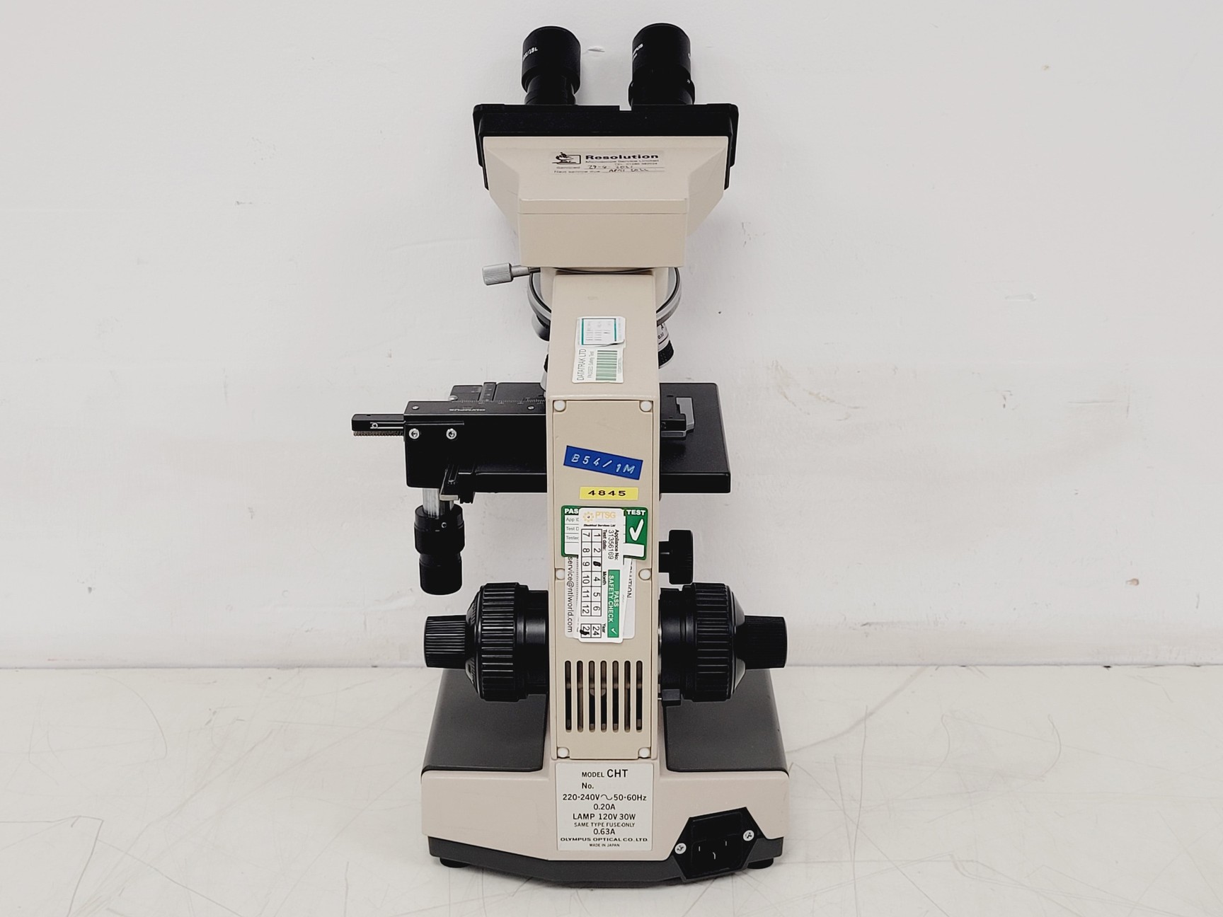 Image of Olympus CHT CH-2 Compound Microscope W/ 0.10/0.25/0.40/0.65 Objectives