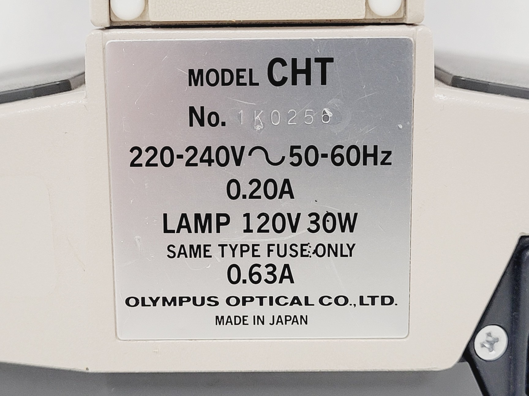 Image of Olympus CHT CH-2 Compound Microscope W/ 0.10/0.25/0.40/0.65 Objectives