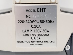 Thumbnail image of Olympus CHT CH-2 Compound Microscope W/ 0.10/0.25/0.40/0.65 Objectives