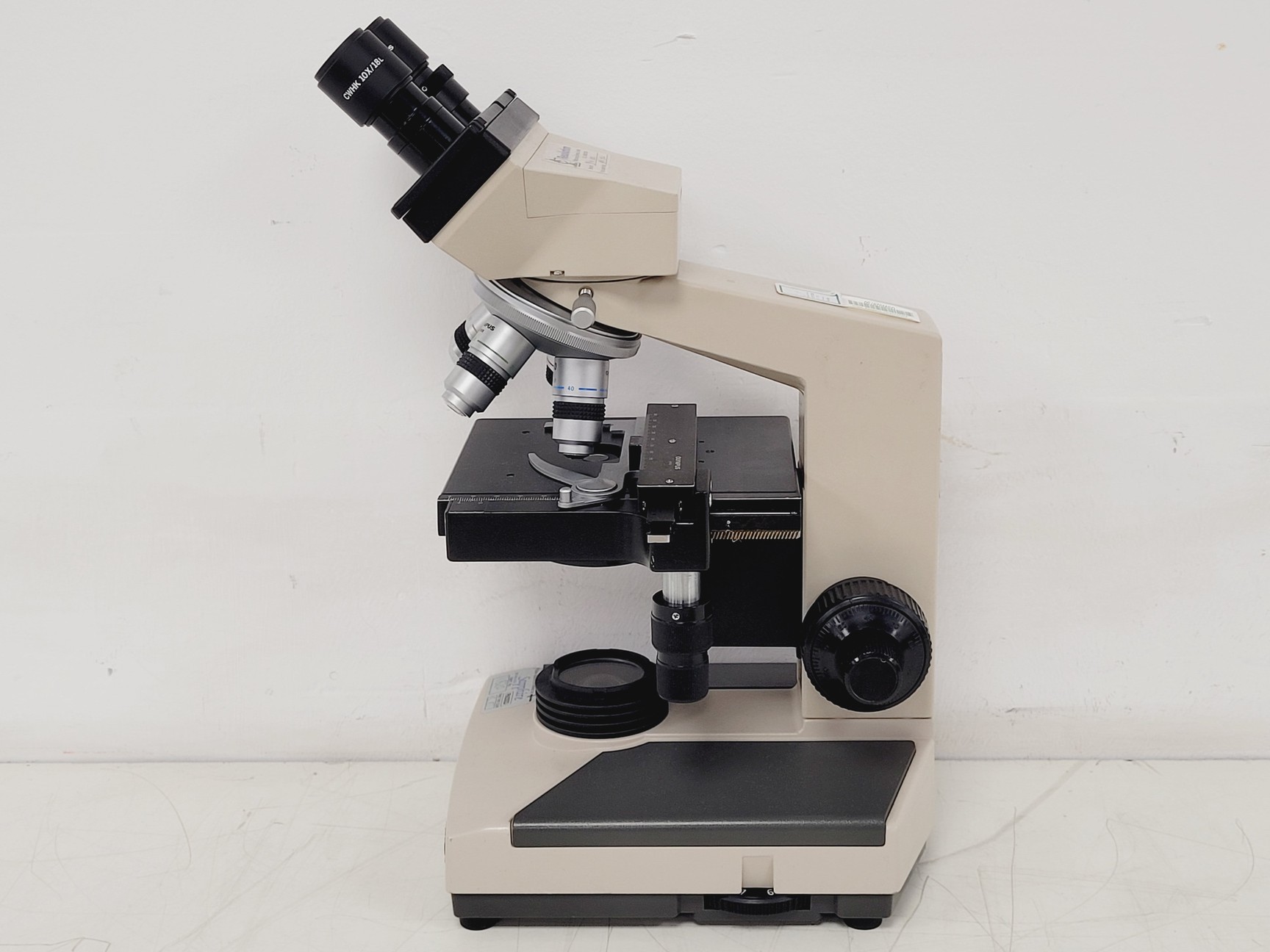 Image of Olympus CHT CH-2 Compound Microscope W/ 0.10/0.25/0.40/0.65 Objectives
