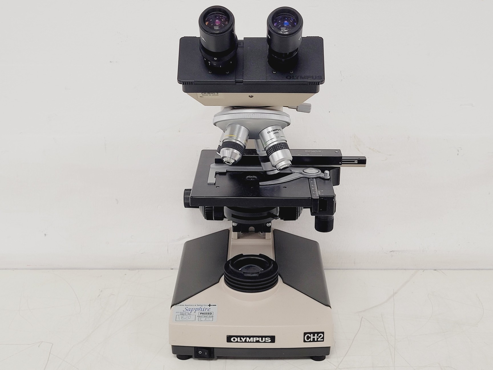 Image of Olympus CHT CH-2 Compound Microscope W/ 0.10/0.25/0.40/0.65 Objectives