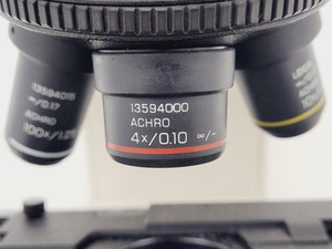 Thumbnail image of Leica DME Compound Microscope W/ 4x/10x/40x/100x Objectives