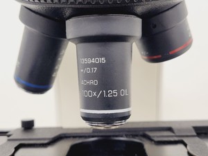 Thumbnail image of Leica DME Compound Microscope W/ 4x/10x/40x/100x Objectives