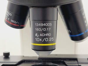 Thumbnail image of Leica CME Compound Microscope W/ 4x/10x/40x/100x Objectives
