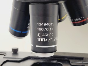 Thumbnail image of Leica CME Compound Microscope W/ 4x/10x/40x/100x Objectives