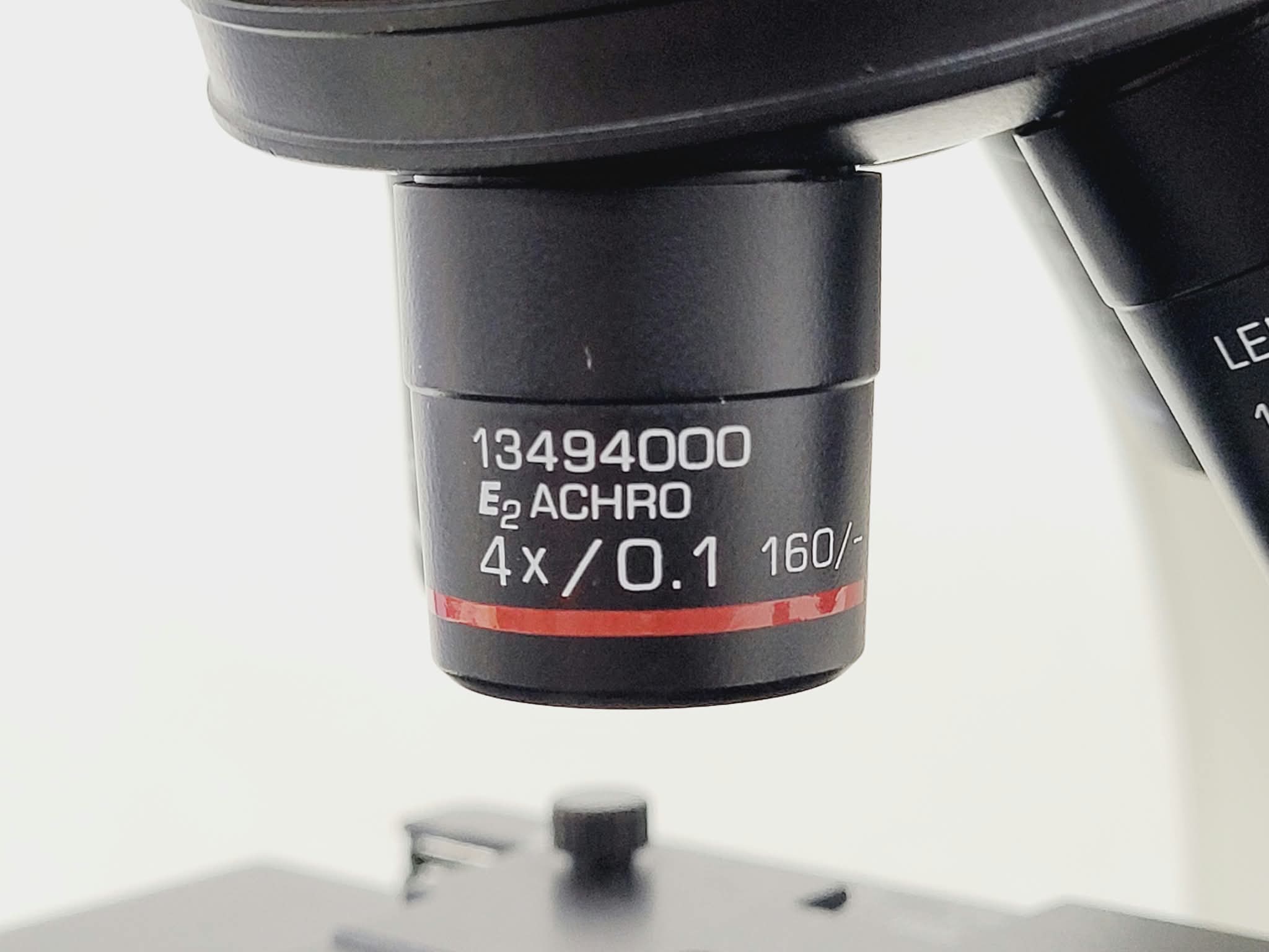 Image of Leica CME Compound Microscope W/ 4x/10x/40x/100x Objectives