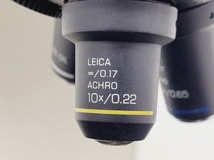 Thumbnail image of Leica DME Compound Microscope W/ 10x/40x/100x Objectives Lab