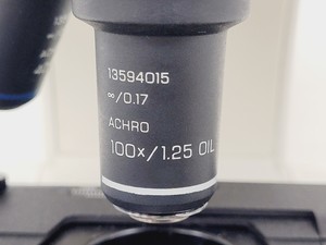 Thumbnail image of Leica DME Compound Microscope W/ 10x/40x/100x Objectives Lab