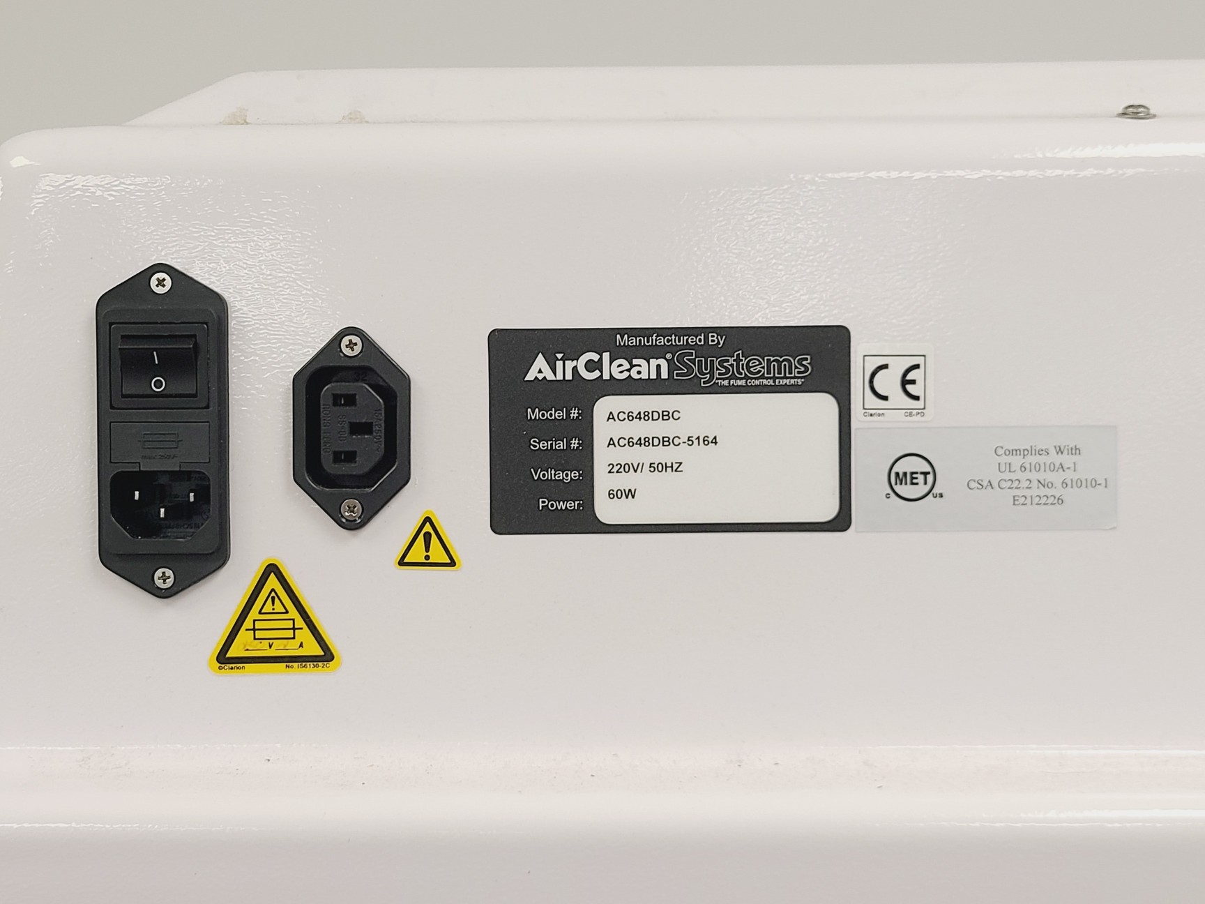 Image of Starlab AC648DBC AirClean 600 PCR Workstation Lab