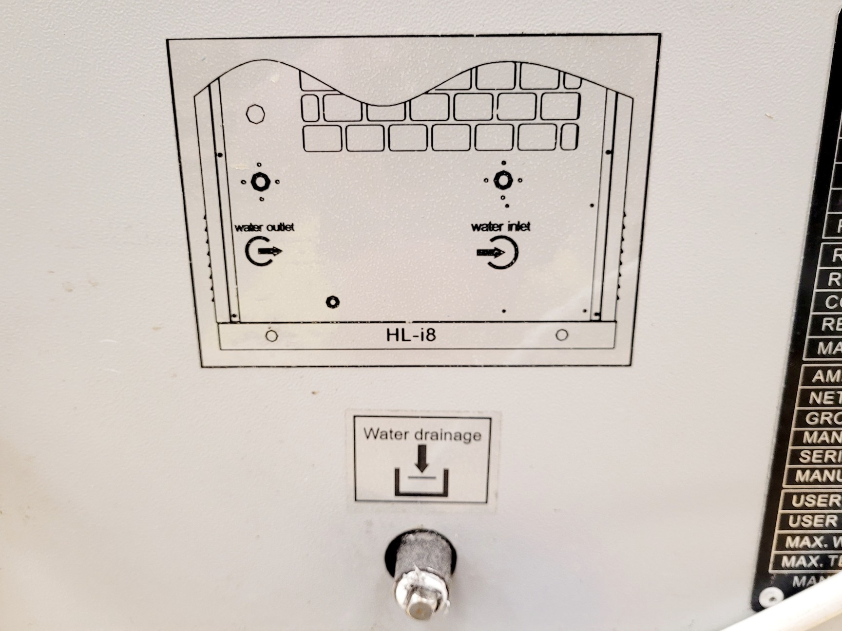 Image of HL Cooling HL-i8 Industrial Air-cooled Water Chiller