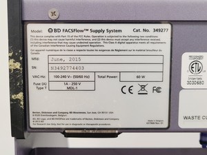 Thumbnail image of BD LSRFortessa X-20 Special Order System W/ Facsflow Supply System