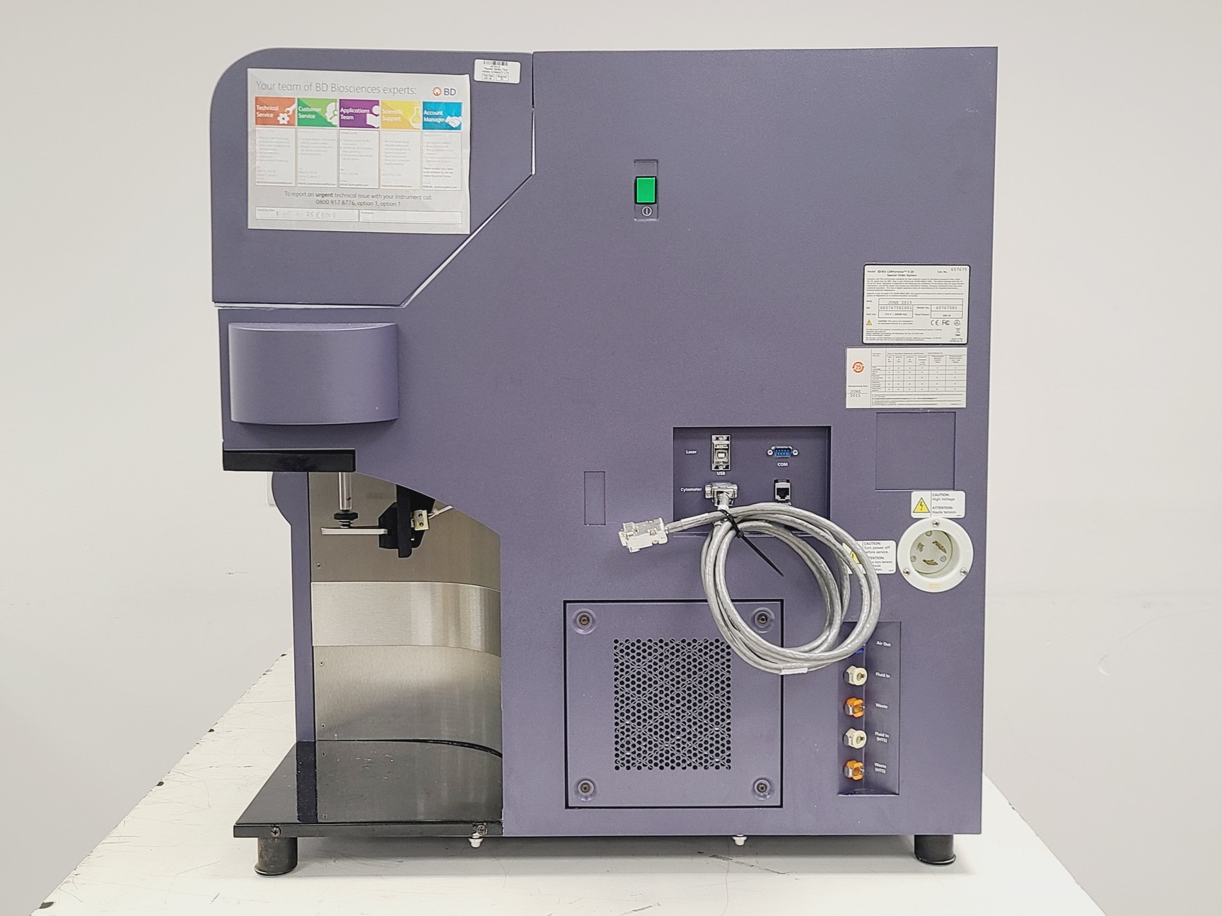 Image of BD LSRFortessa X-20 Special Order System W/ Facsflow Supply System