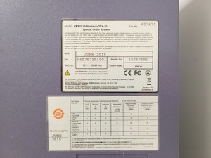 Thumbnail image of BD LSRFortessa X-20 Special Order System W/ Facsflow Supply System