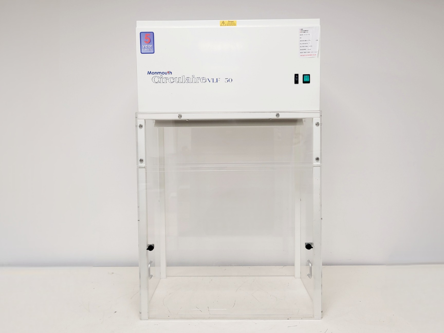 Image of Monmouth Scientific VLF650E Circulaire VLF 50 Benchtop Laminair Flow Cabinet