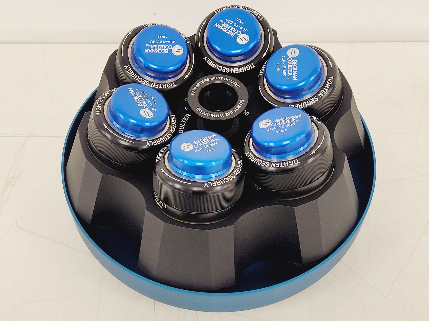 Image of Beckman Coulter J-Lite JLA-10.500 Fixed Angle Centrifuge Rotor W/ Buckets