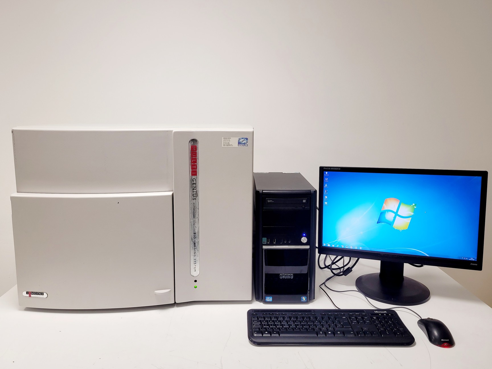 Image of Syngene Multigenius Bio Imaging System W/ PC & Software Lab