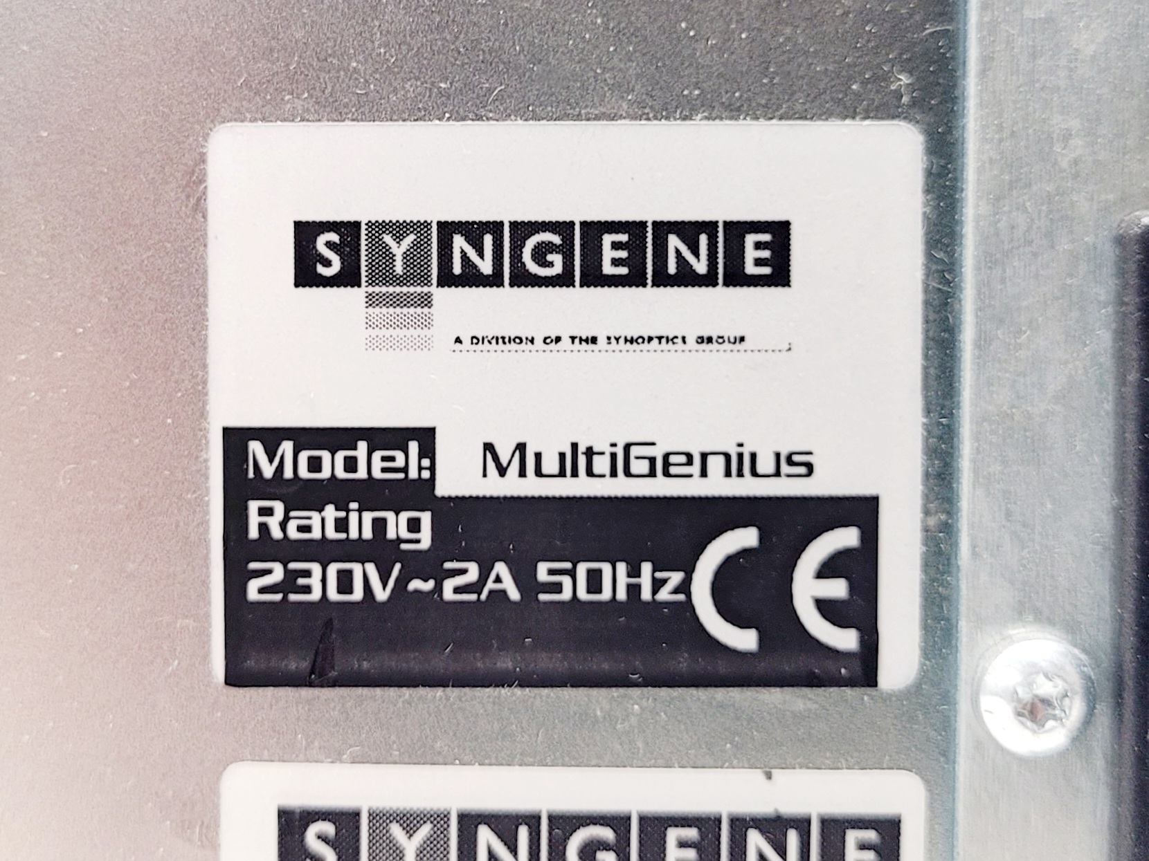 Image of Syngene Multigenius Bio Imaging System W/ PC & Software Lab