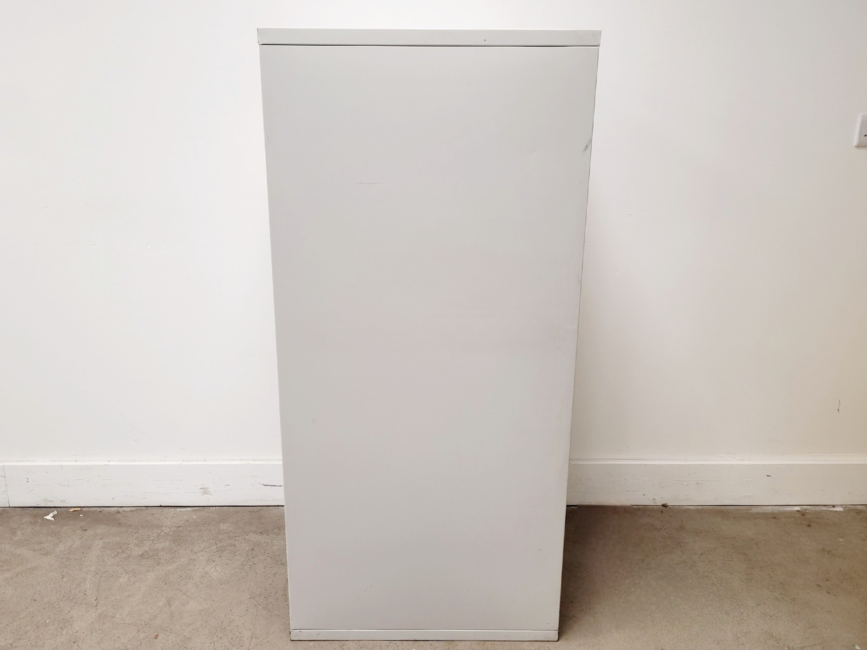 Image of Grey 4 Drawer Filing Cabinet