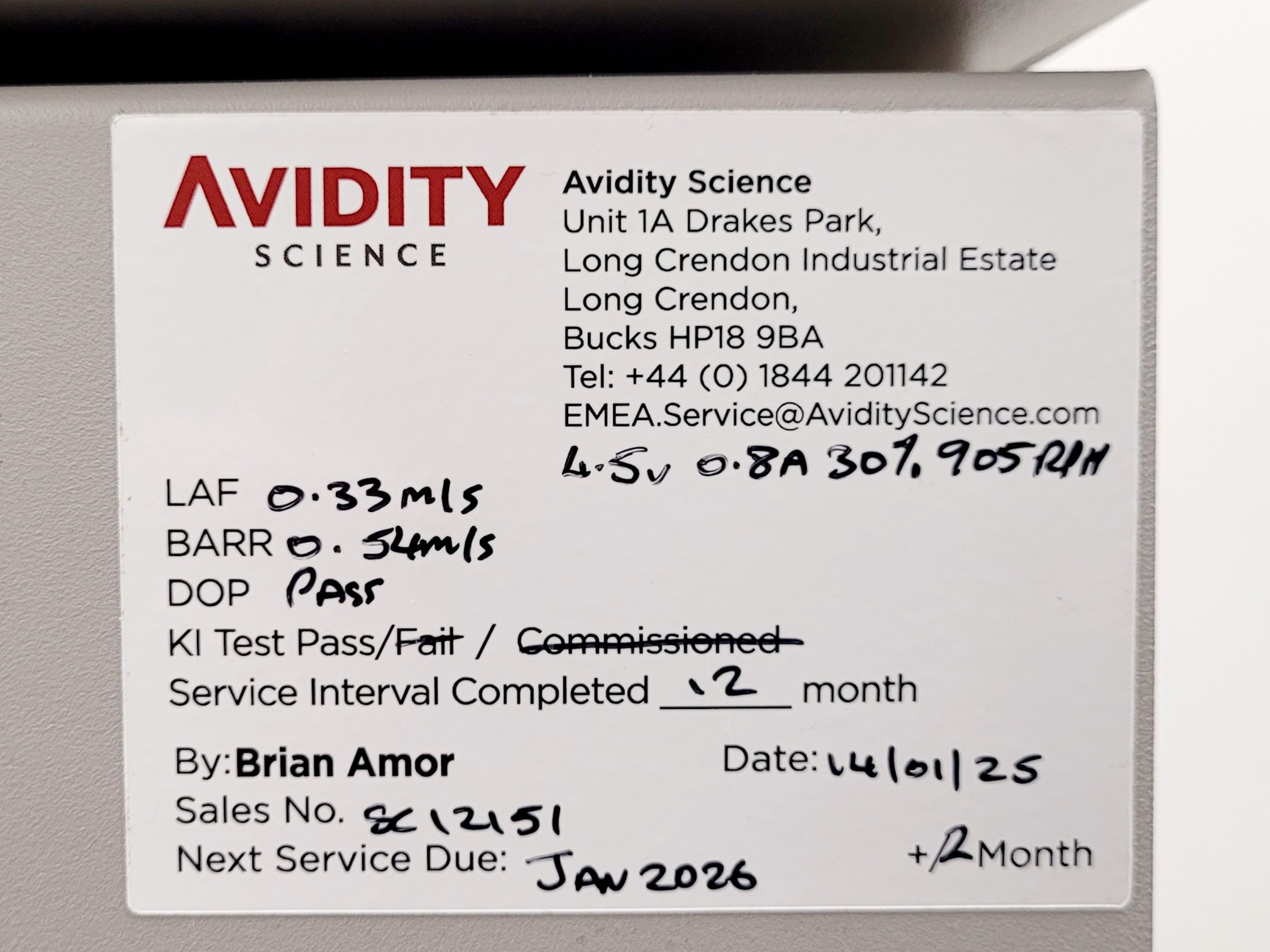 Image of Nuaire NU-S543-400E Labgard ES Class II Biological Safety Cabinet