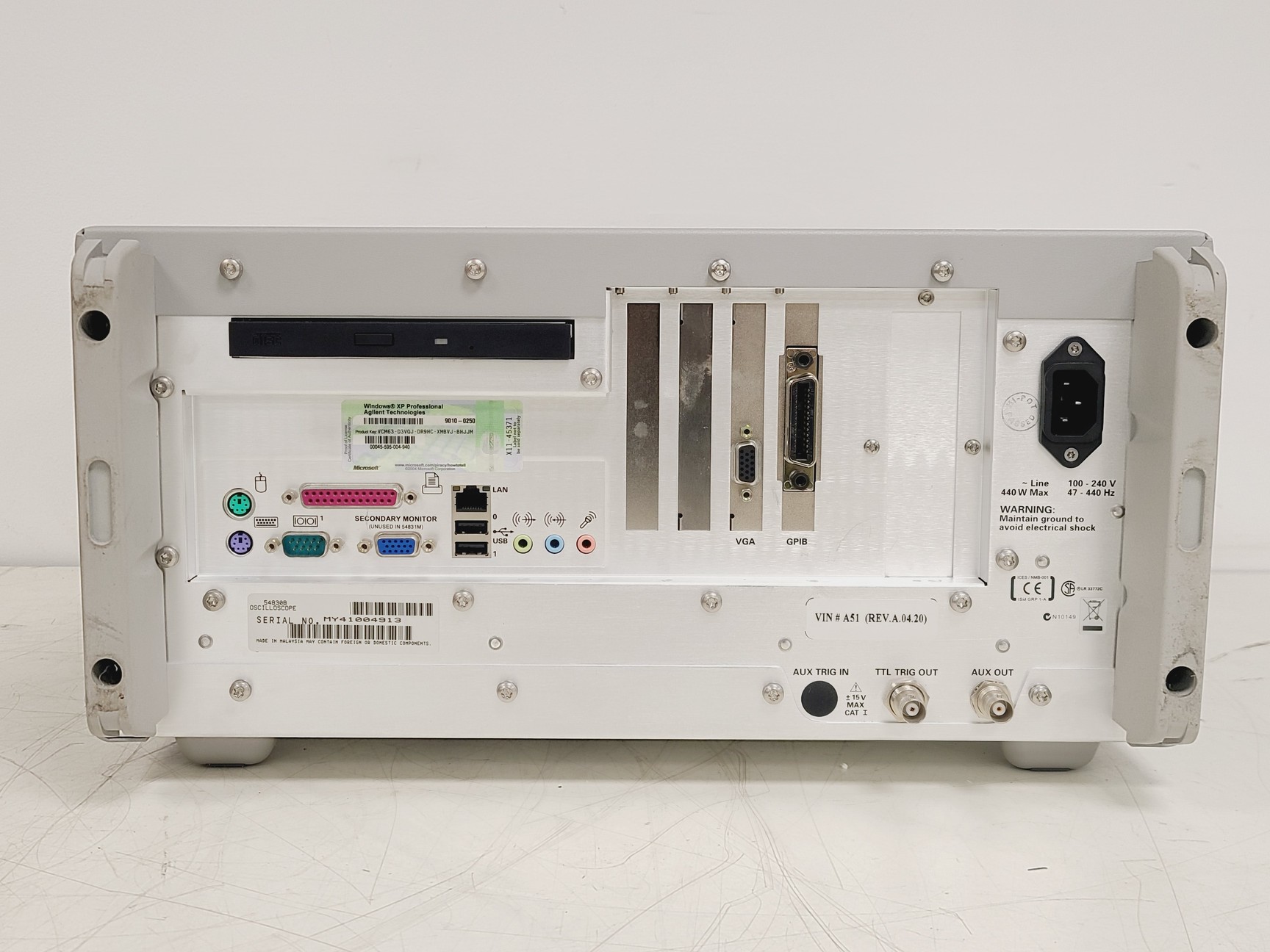 Image of Agilent Infiniium 54830B DSO Oscilloscope W/ 2 x Miniature Passive Probes