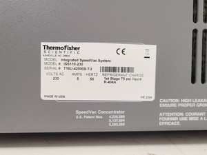 Thumbnail image of ThermoFisher Scientific ISS110-230 Integrated SpeedVac System