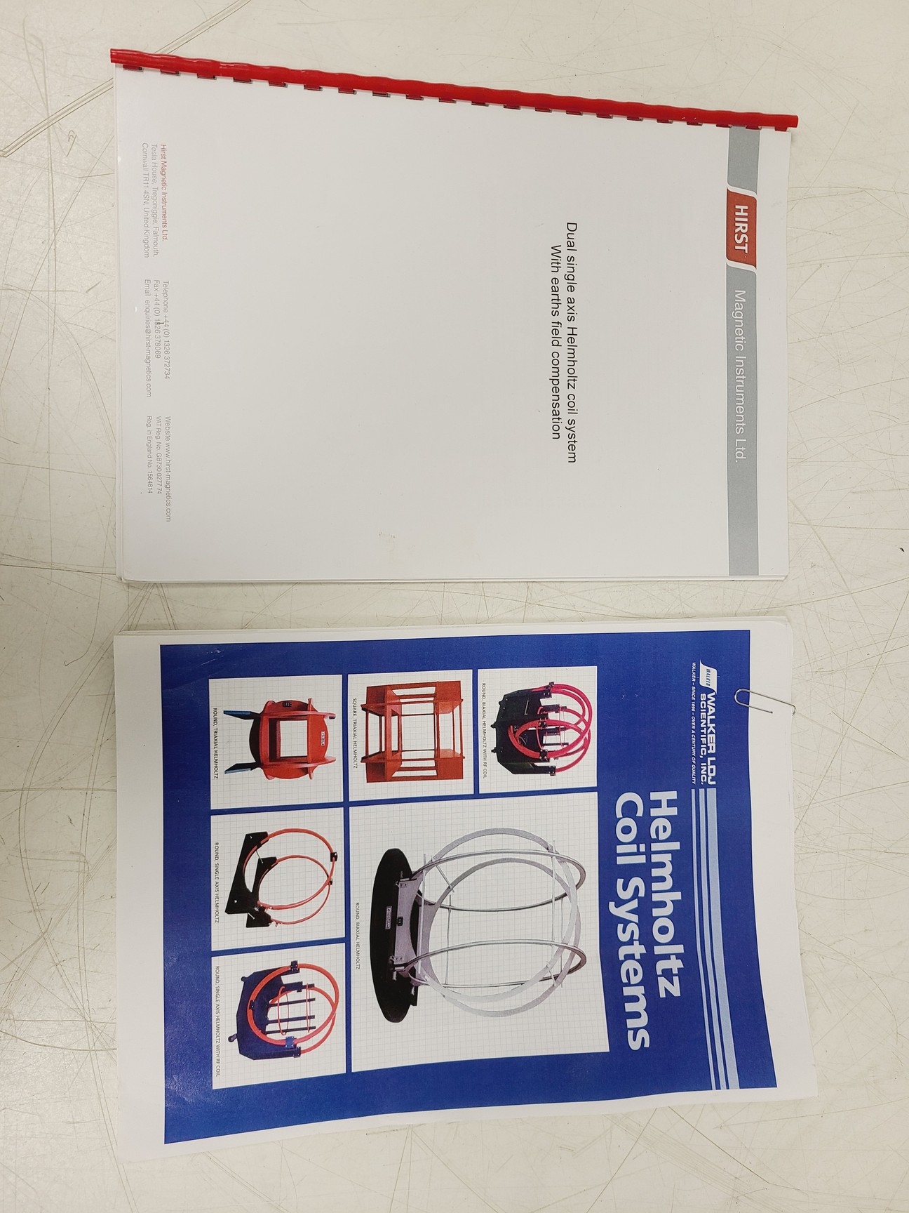 Image of Hirst Dual Axis Helmholtz Coil System w/ Software, Manuals & Accessories