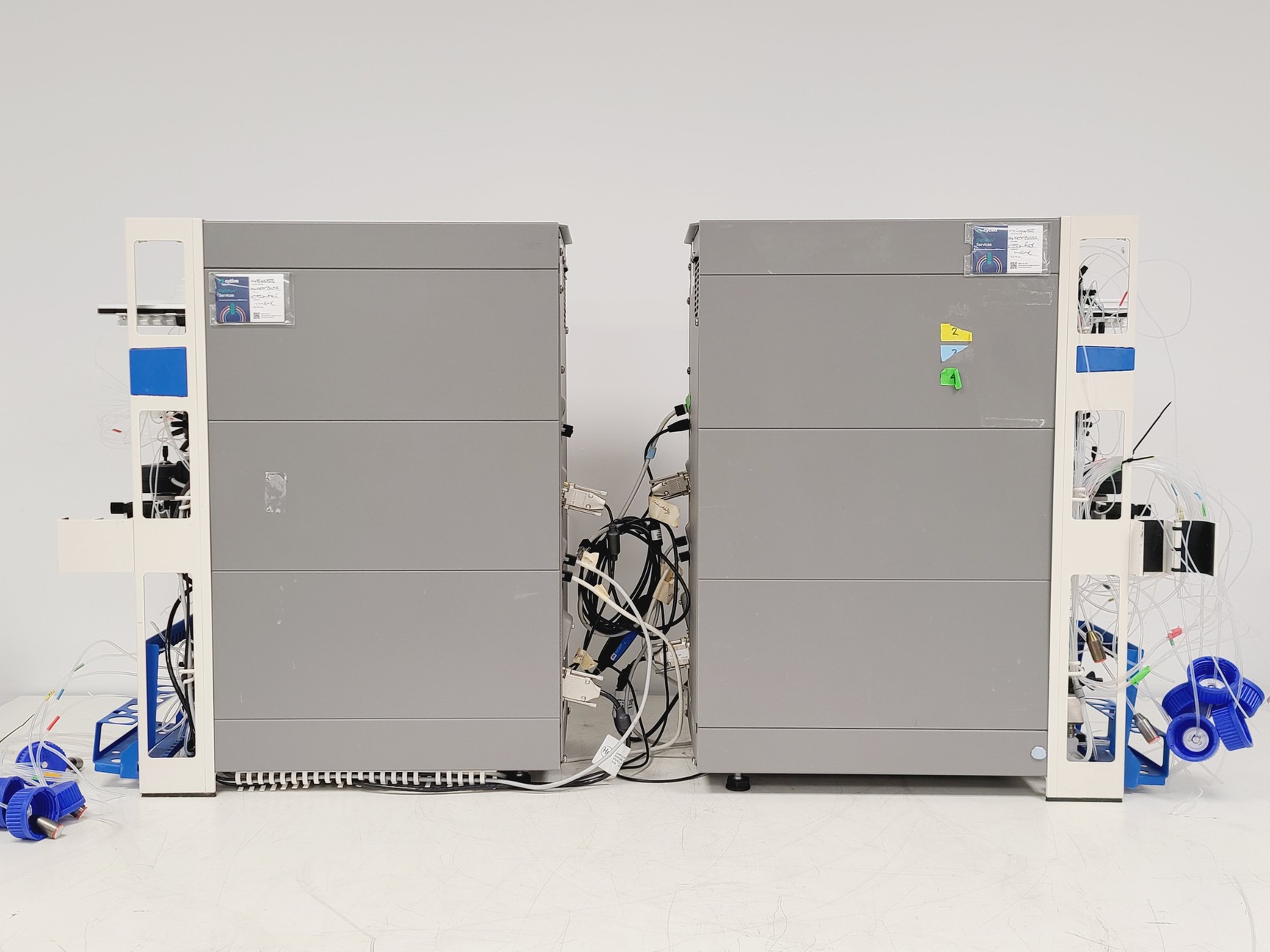 Image of GE Healthcare ÄKTAxpress Twin Two Module System FPLC Chromatography Lab
