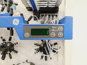 Thumbnail image of GE Healthcare ÄKTAxpress Twin Two Module System FPLC Chromatography Lab