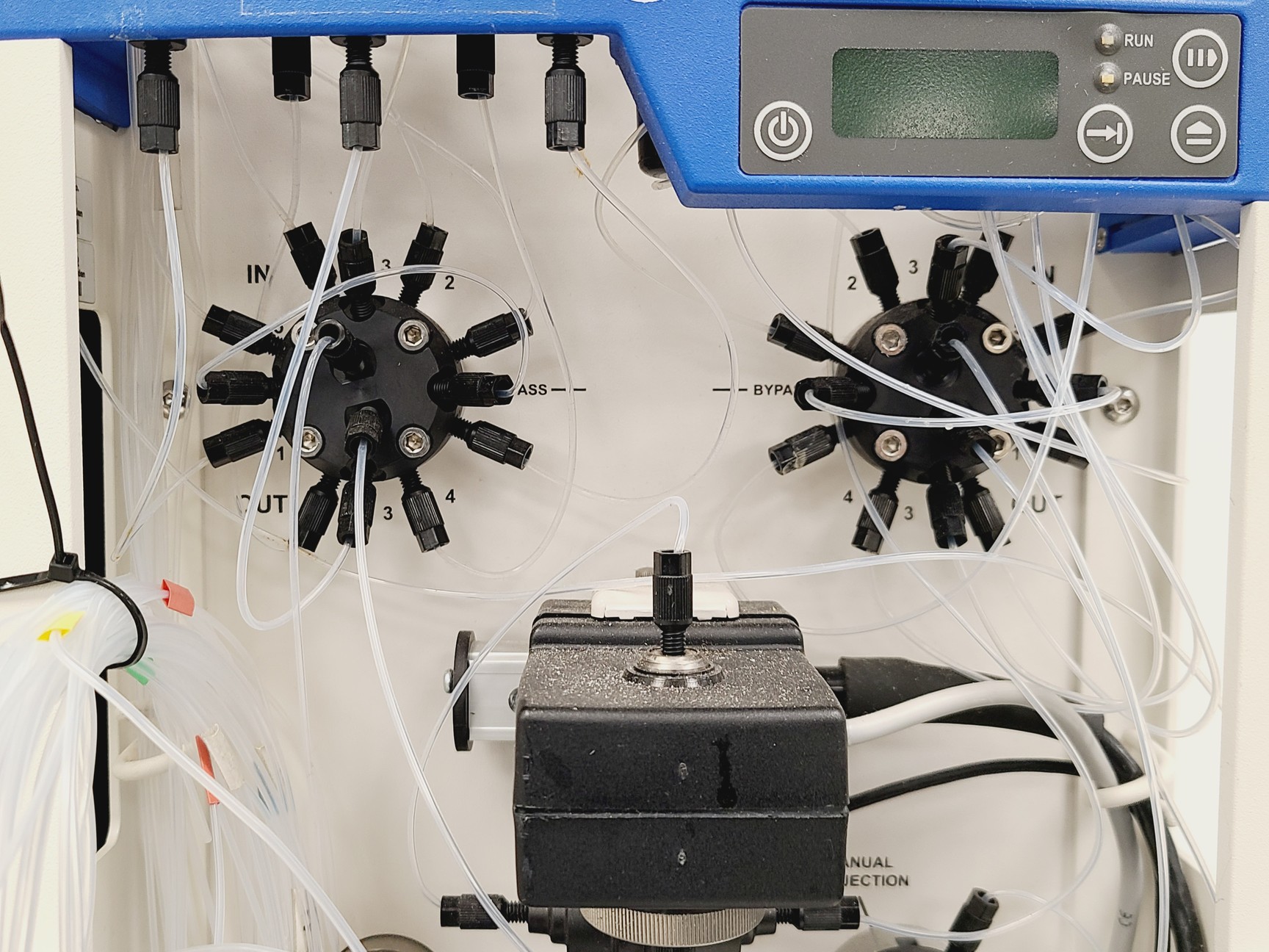 Image of GE Healthcare ÄKTAxpress Twin Two Module System FPLC Chromatography Lab