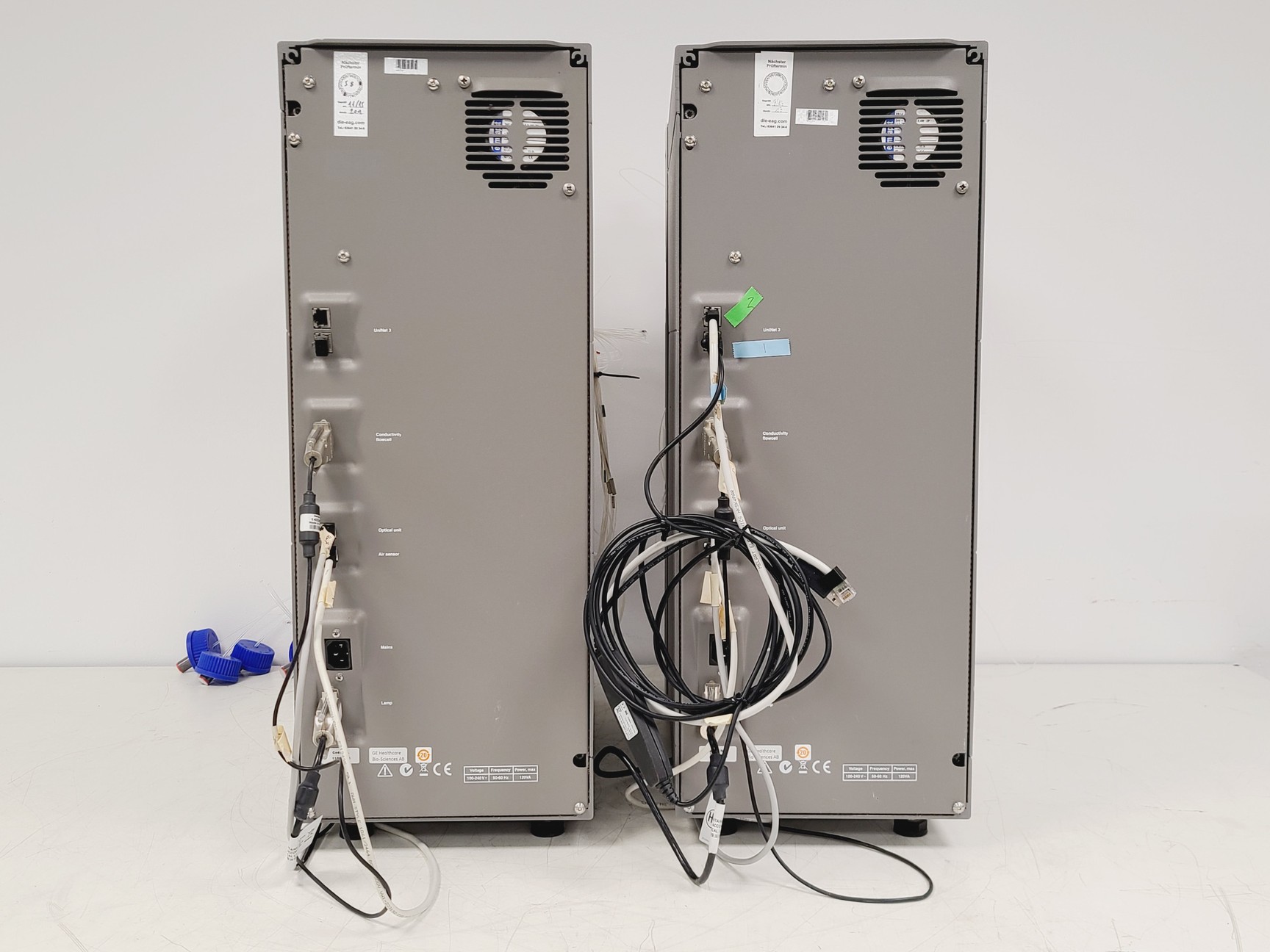 Image of GE Healthcare ÄKTAxpress Twin Two Module System FPLC Chromatography Lab