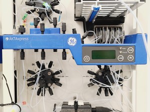 Thumbnail image of GE Healthcare ÄKTAxpress Twin Two Module System FPLC Chromatography Lab