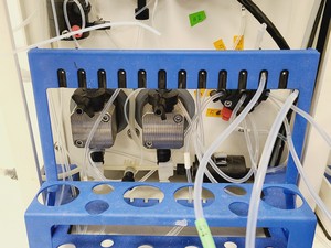 Thumbnail image of GE Healthcare ÄKTAxpress Twin Two Module System FPLC Chromatography Lab