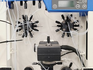 Thumbnail image of GE Healthcare ÄKTAxpress Twin Two Module System FPLC Chromatography Lab