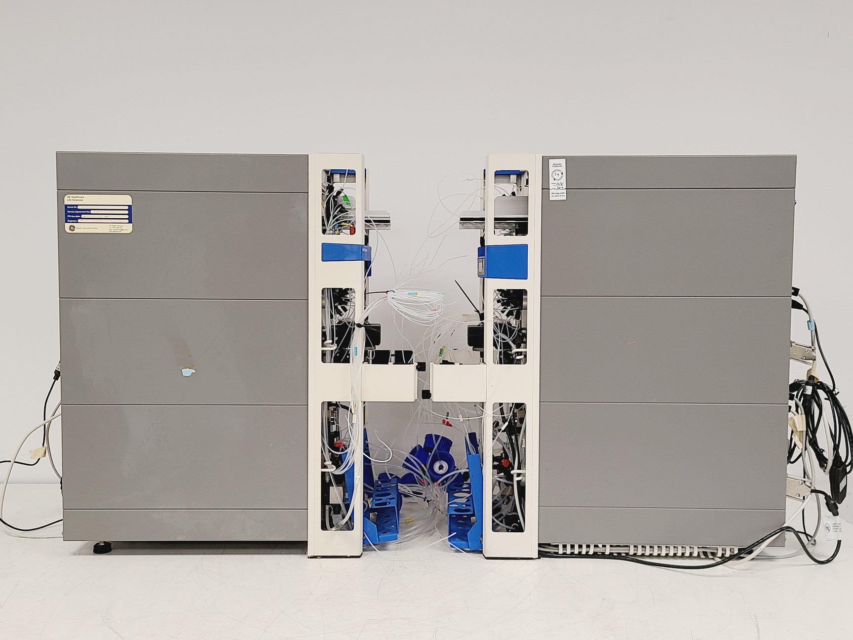 Image of GE Healthcare ÄKTAxpress Twin Two Module System FPLC Chromatography Lab
