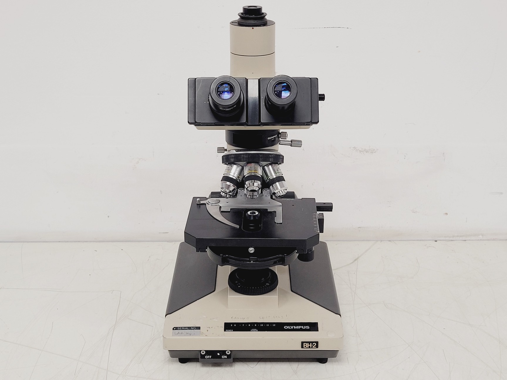 Image of Olympus BH-2 Compound Microscope W/ 0.25,0.30,0.45,0.65,0.70&1.25oil Objectives