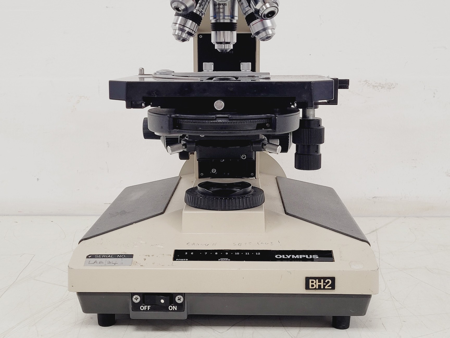 Image of Olympus BH-2 Compound Microscope W/ 0.25,0.30,0.45,0.65,0.70&1.25oil Objectives