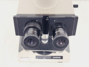 Thumbnail image of Olympus BH-2 Compound Microscope W/ 0.25,0.30,0.45,0.65,0.70&1.25oil Objectives