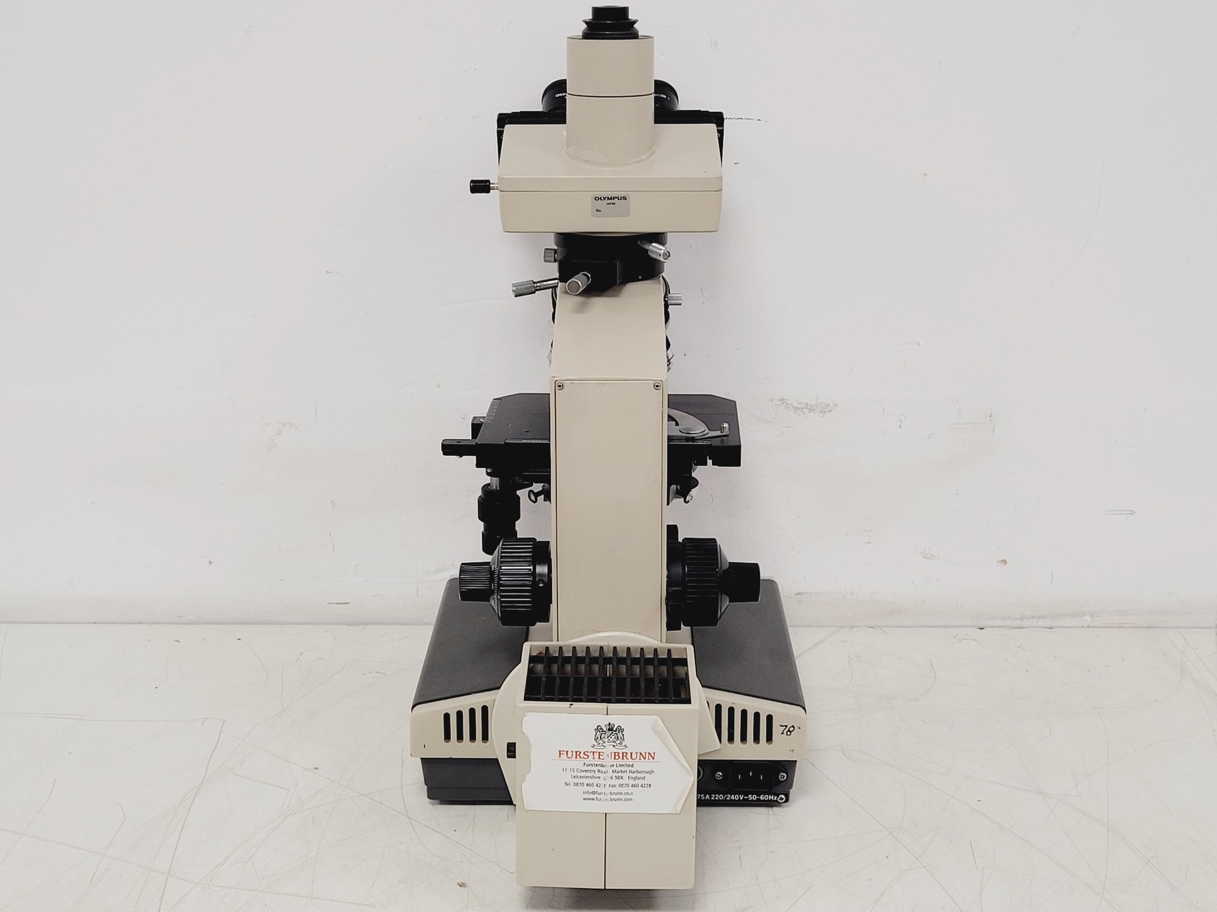 Image of Olympus BH-2 Compound Microscope W/ 0.25,0.30,0.45,0.65,0.70&1.25oil Objectives