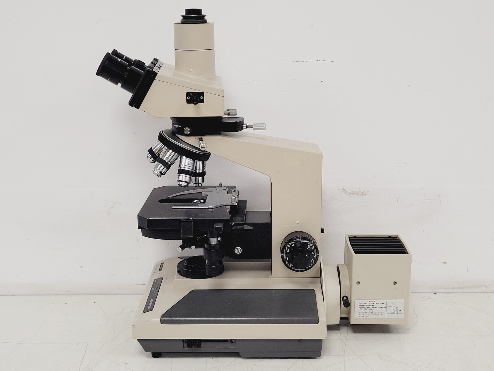 Image of Olympus BH-2 Compound Microscope W/ 0.25,0.30,0.45,0.65,0.70&1.25oil Objectives