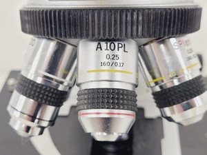 Thumbnail image of Olympus BH-2 Compound Microscope W/ 0.25,0.30,0.45,0.65,0.70&1.25oil Objectives