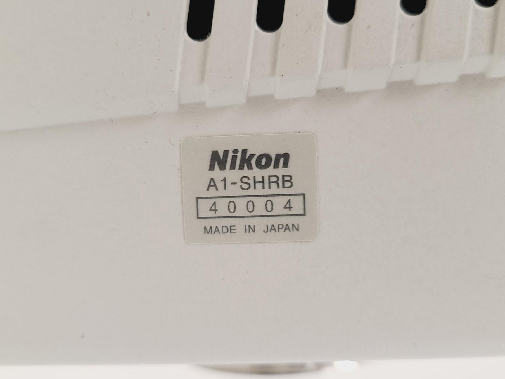 Image of Nikon A1R Confocal System – A1-DUG and 2x A1-SHRB A1r Scanning Heads