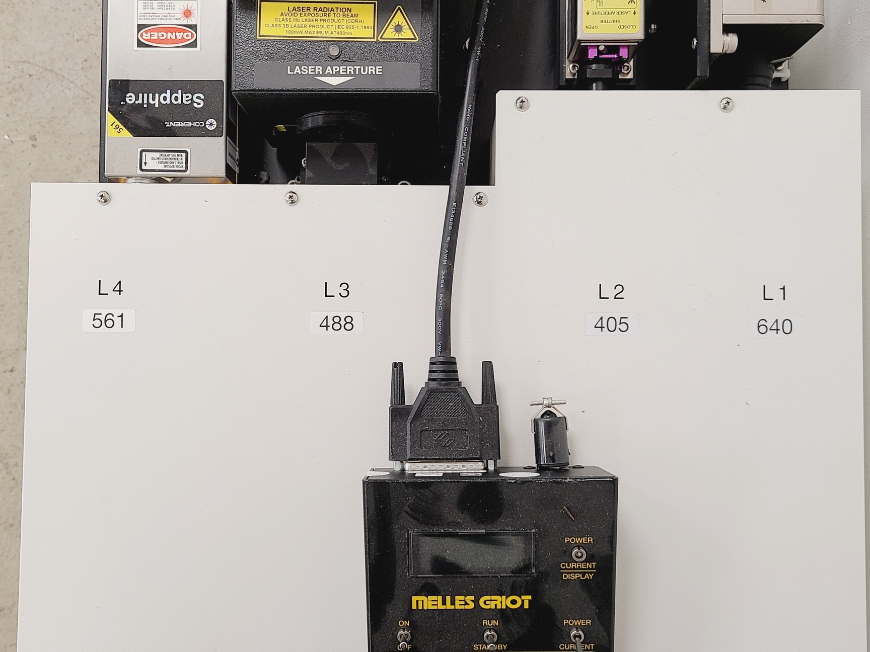 Image of Nikon LU4A and LU-LR Microscope Laser System