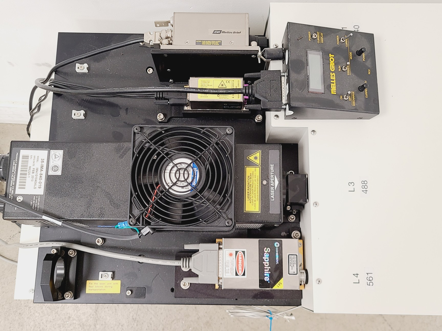 Image of Nikon LU4A and LU-LR Microscope Laser System