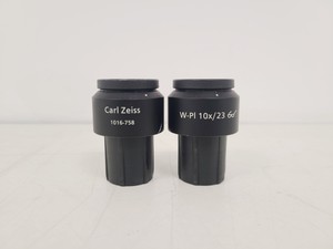 Image of Pair of Carl Zeiss W-Pl 10x/23 Microscope Eyepieces
