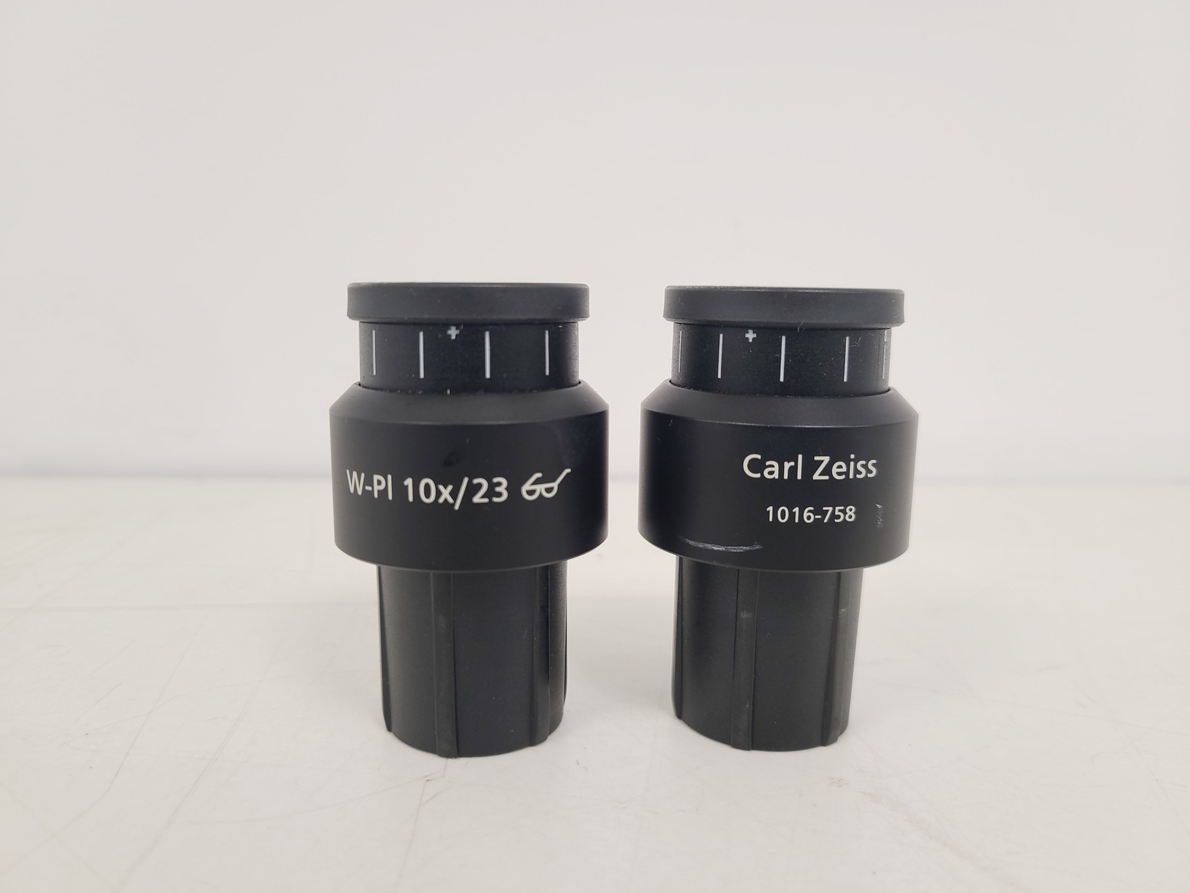 Image of Pair of Carl Zeiss W-Pl 10x/23 Microscope Eyepieces