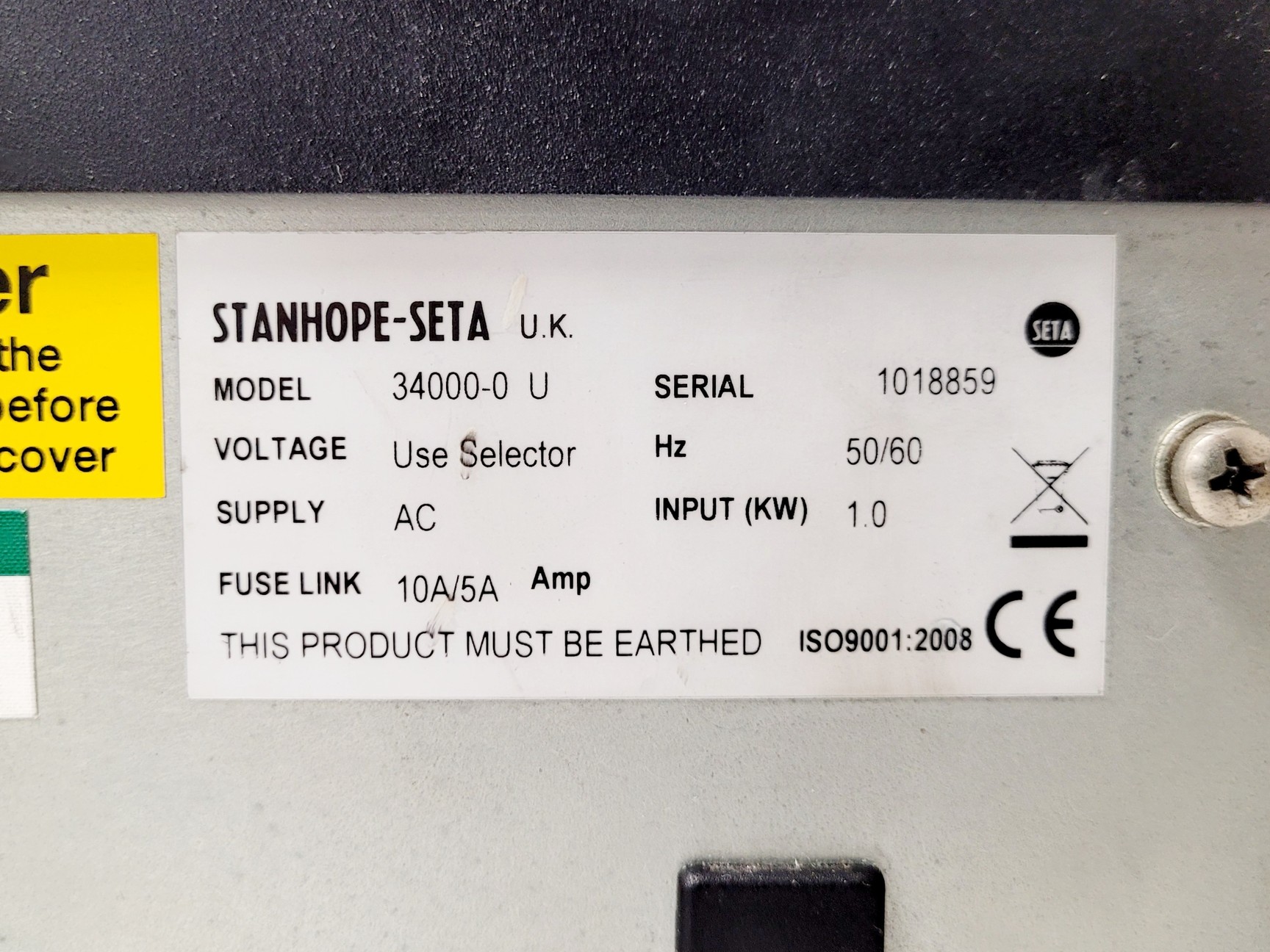 Image of Stanhope-Seta SETA Multiflash Flash Point Tester Pensky-Martens Test Module
