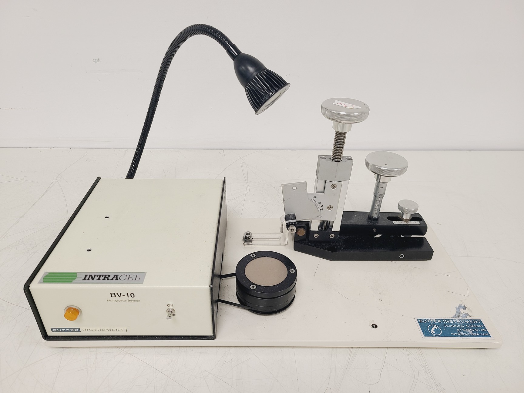 Image of Shutter Instrument BV-10 Micropipette Beveller w/ BV-10M Impedance Meter