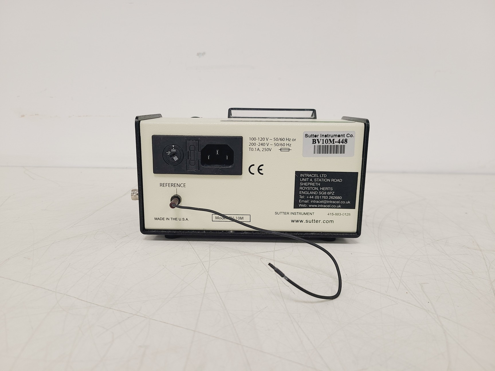 Image of Shutter Instrument BV-10 Micropipette Beveller w/ BV-10M Impedance Meter